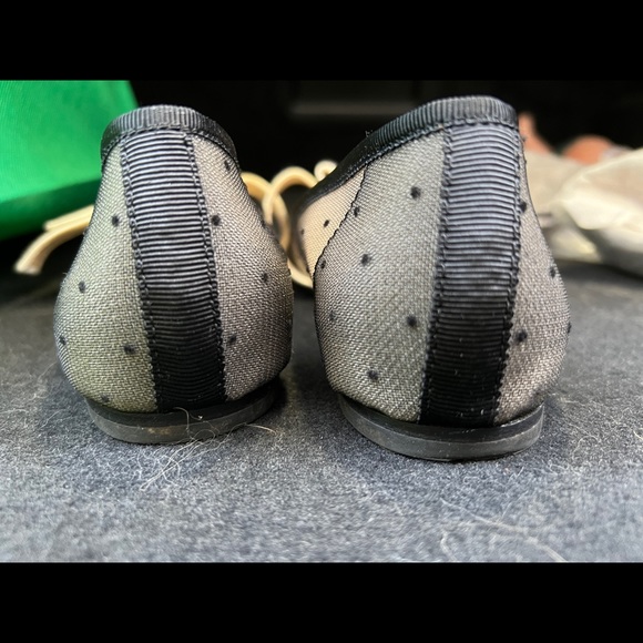 (SOLD) J’ Dior Black Mesh Ballerina Flat Size 39 - Picture 4 of 7